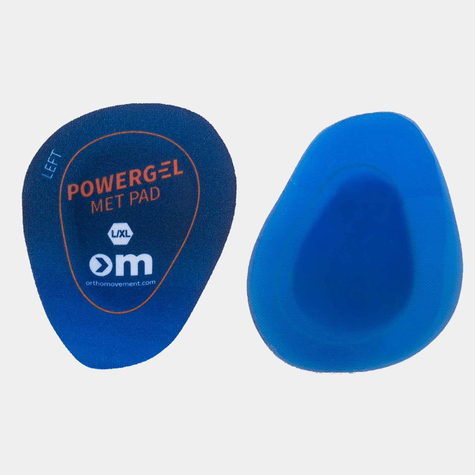 Om Met Pad - One Color, Powergel framfotskudde - full image 1