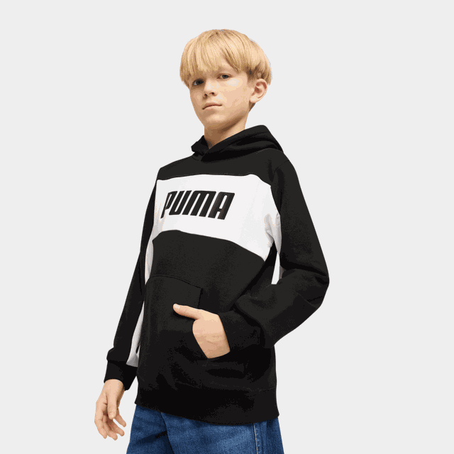ESS BLOCK Hoodie TR B, huvtröja, junior - Fritidströjor