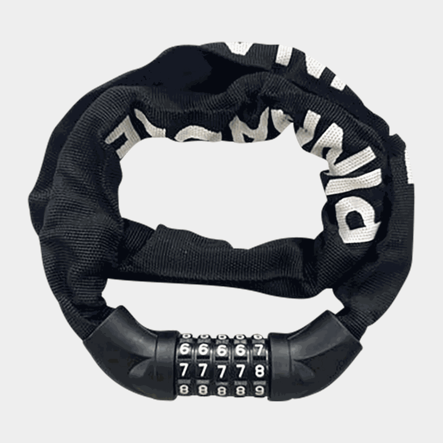 Chain Lock With Code, kedjelås, kod - Cykellås
