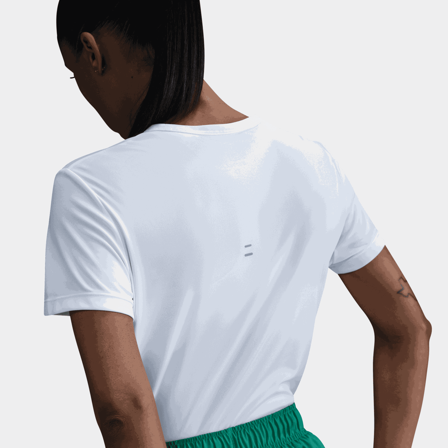 Tempo Dri-FIT Short Sleeve Top, träningströja, dam - full image 2
