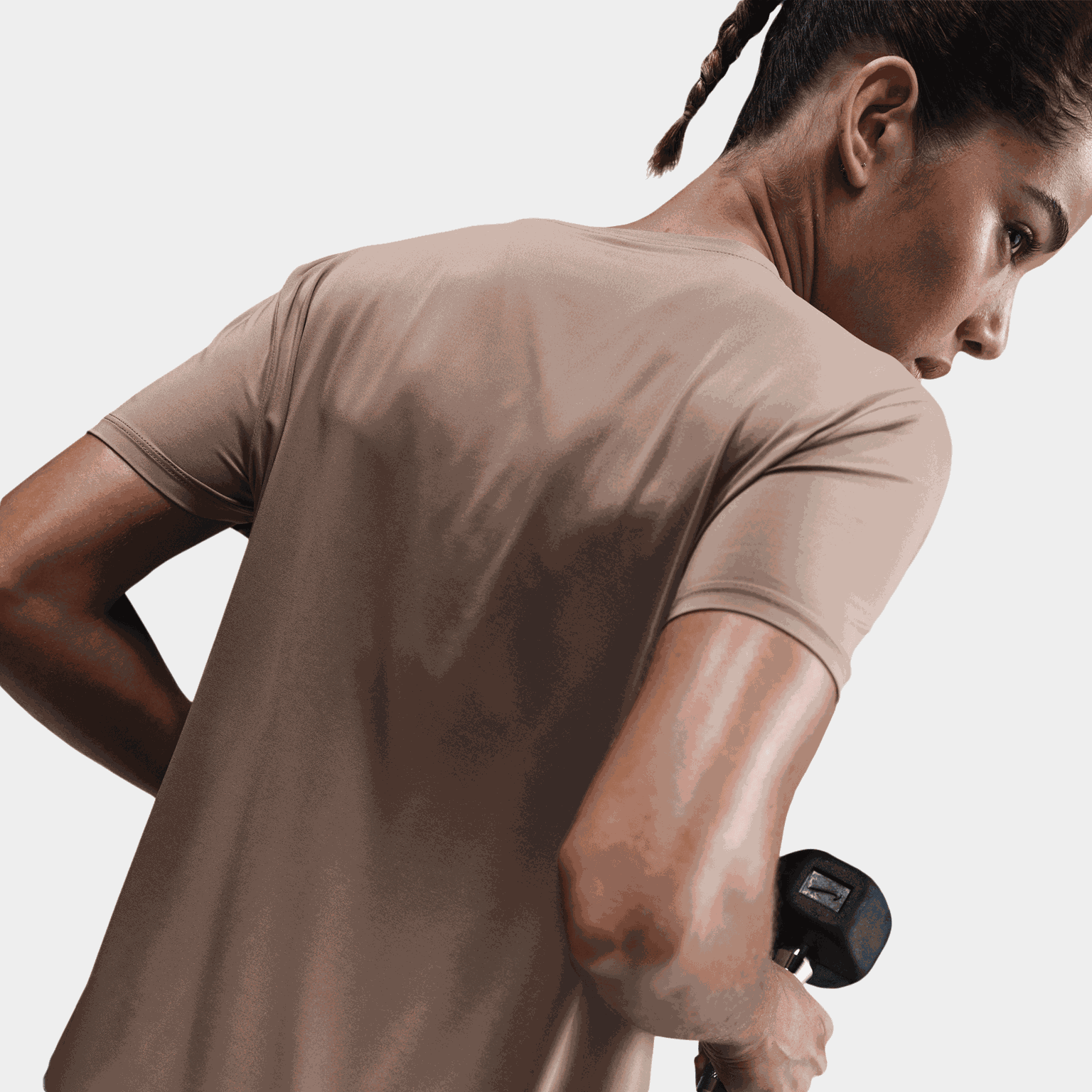 One Fitted Dri-FIT Short Sleeve Top, t-shirt, dam - full image 2