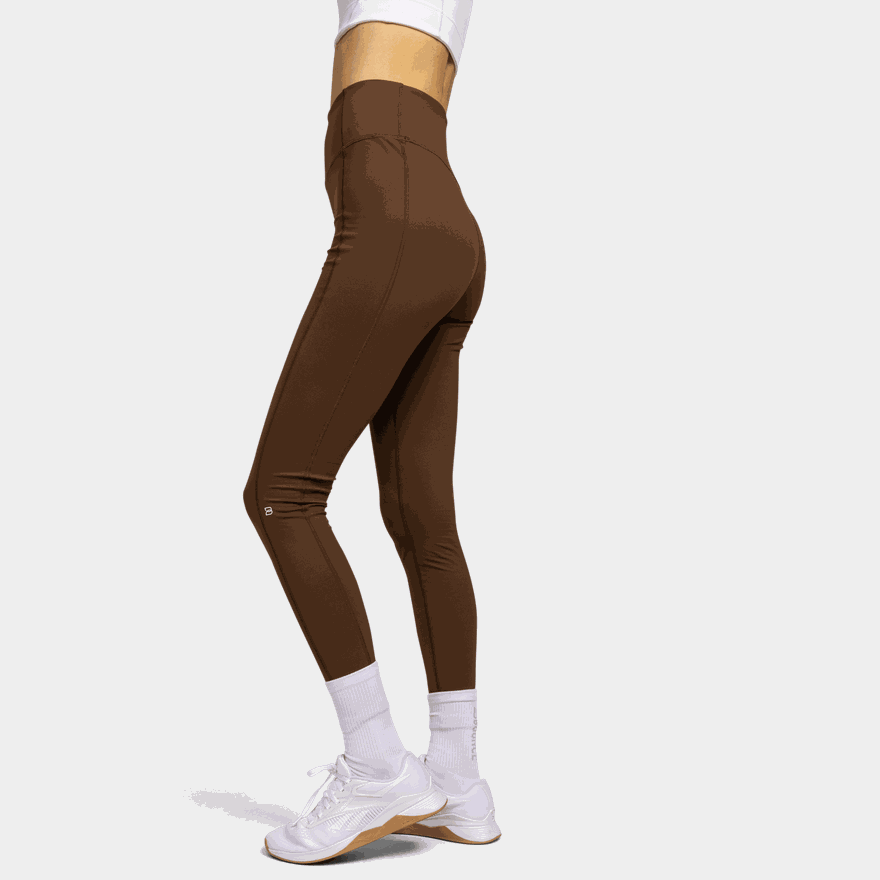 Brushed Tights, träningstights, dam - full image 2