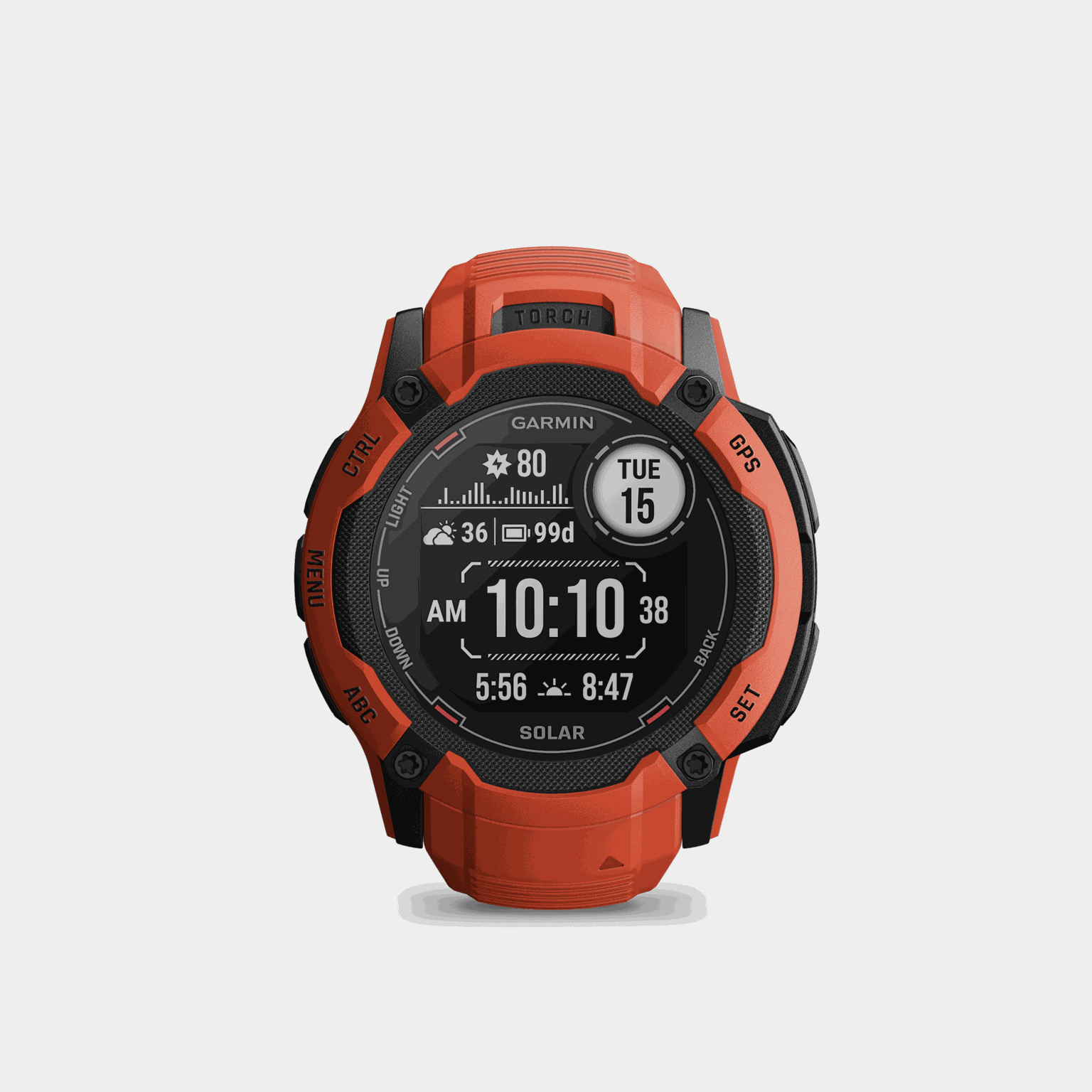 Instinct 2X, Solar, multisportklocka, fitnessklocka - full image 1