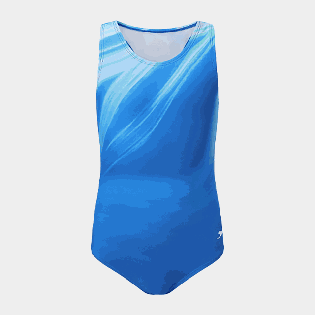 Slaz Racer Bk Suit Grl, baddräkt, junior - Baddräkt