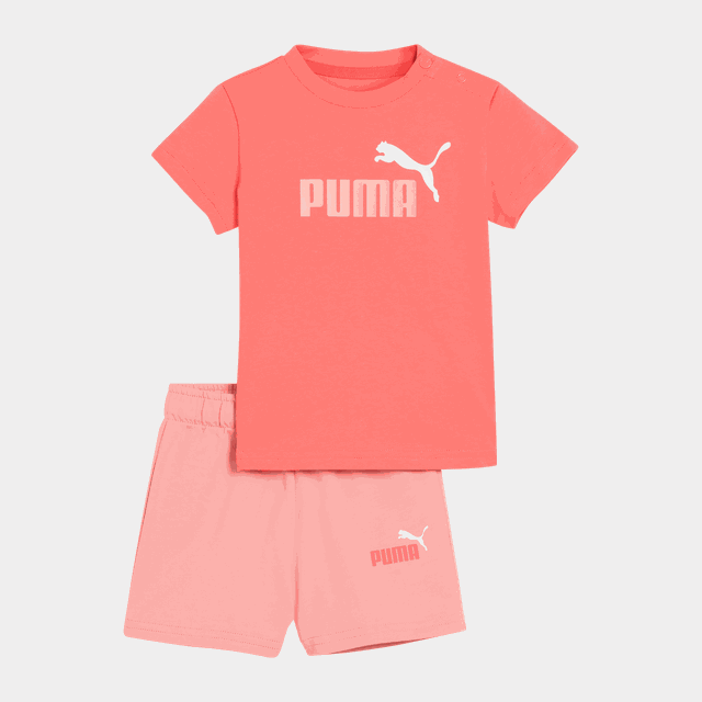 MINICATS ESS Tee and Shorts Set INF, joggingdress, barn - Träningsset