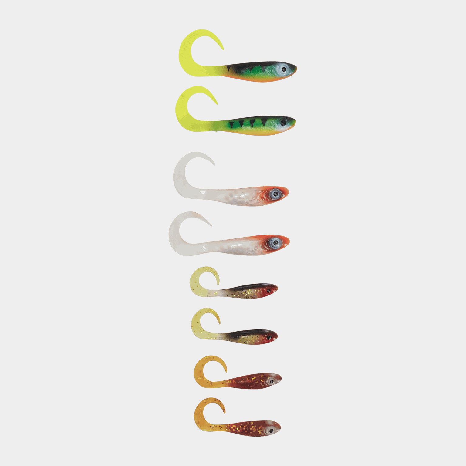 Mcperch Curly Mix 8pcs, jiggset - full image 1