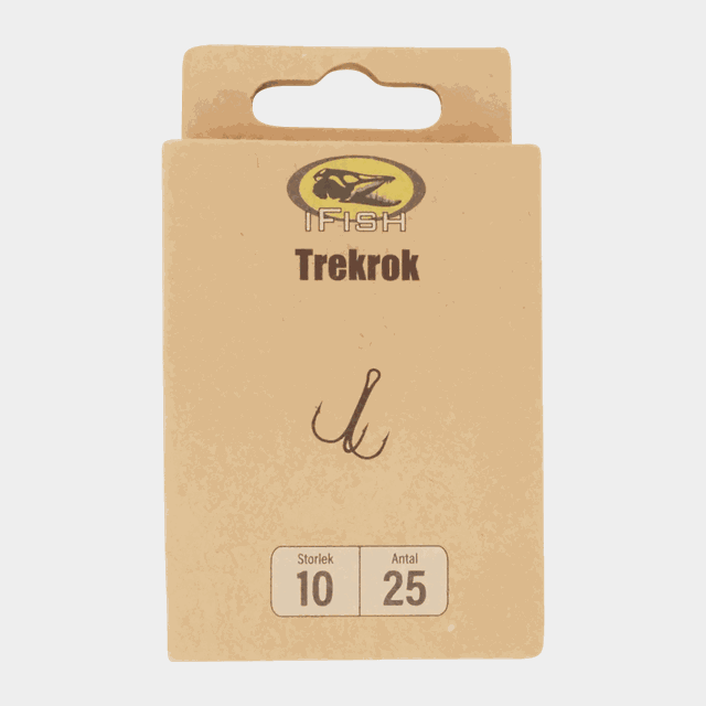 Trekrok 25-pack, trippelkrok - Diverse Fiskeutrustning