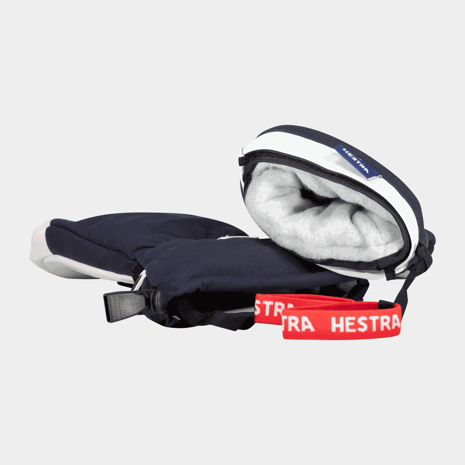 Army Leather Heli Ski Mitt, skidvante - full image 3