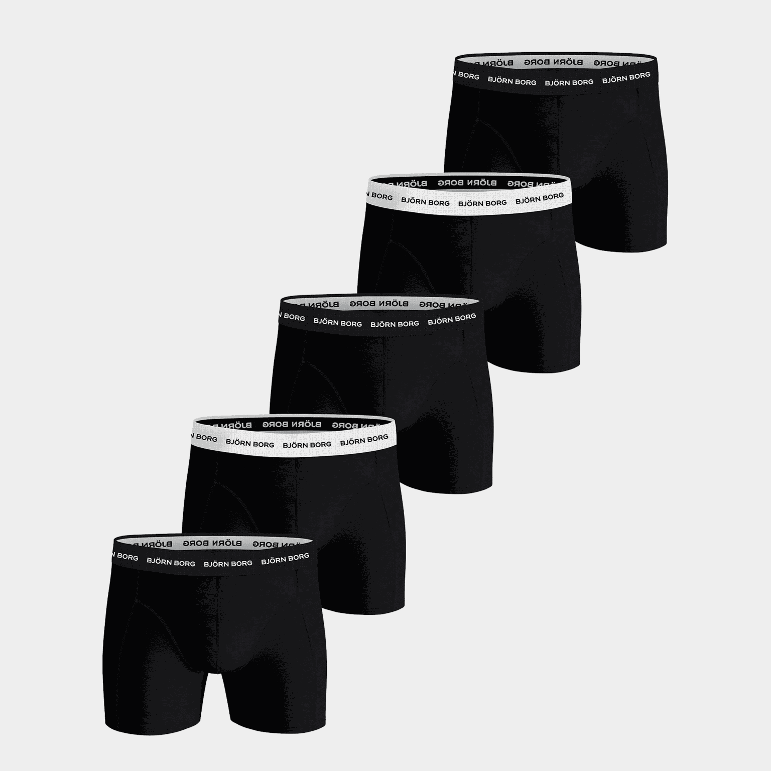 Cotton Stretch Boxer 5-pack, boxershorts, herr - full image 1