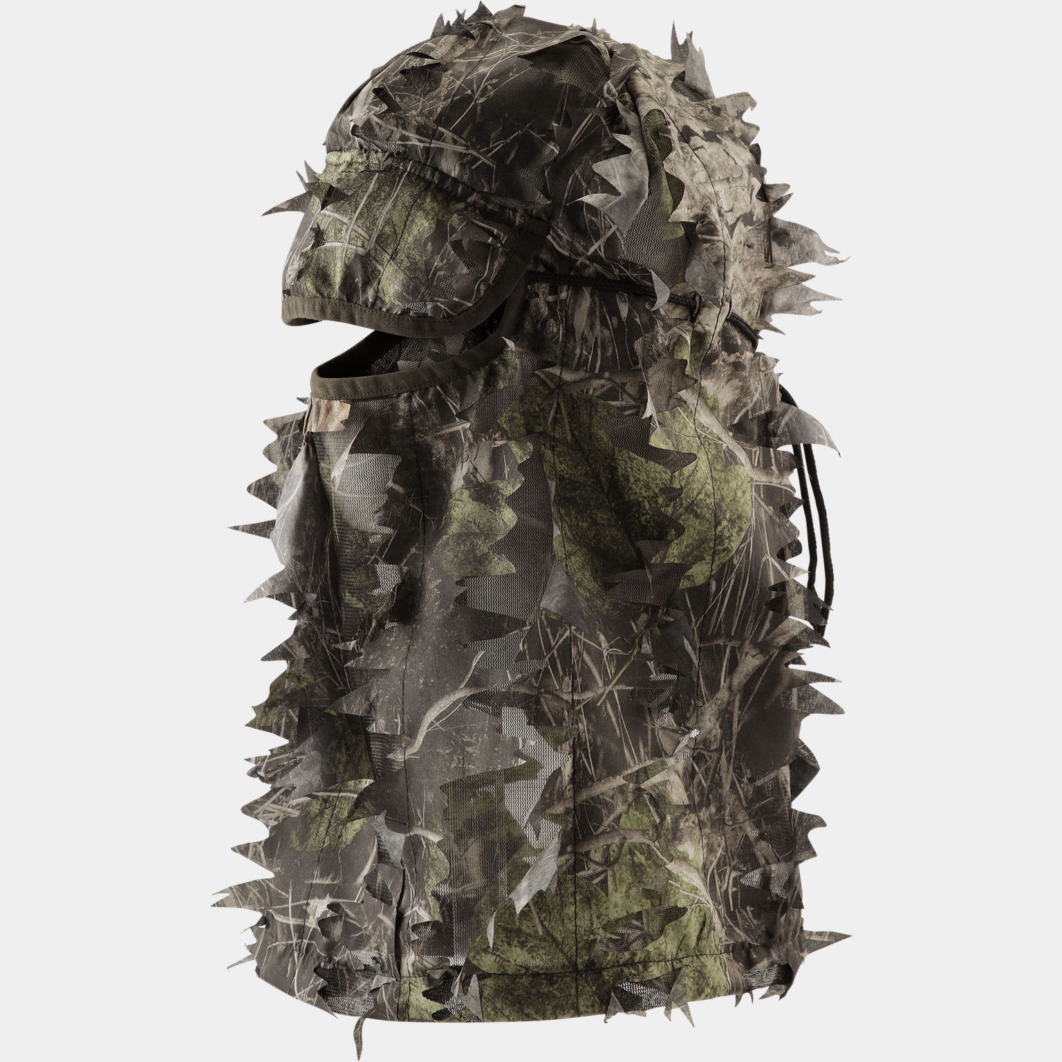 Leafy facecover, kamouflageöverdrag ansikte - full image 1