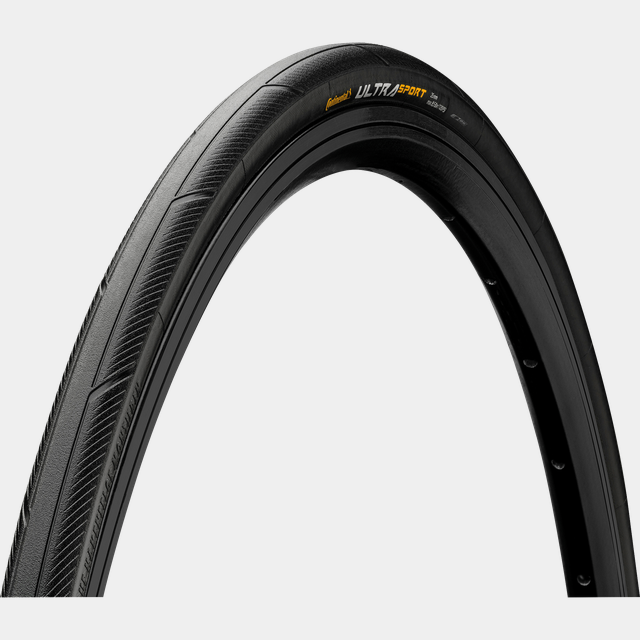 Ultrasport III 700x28 svart, landsvägsdäck Clincher - Väg- och grusdäck