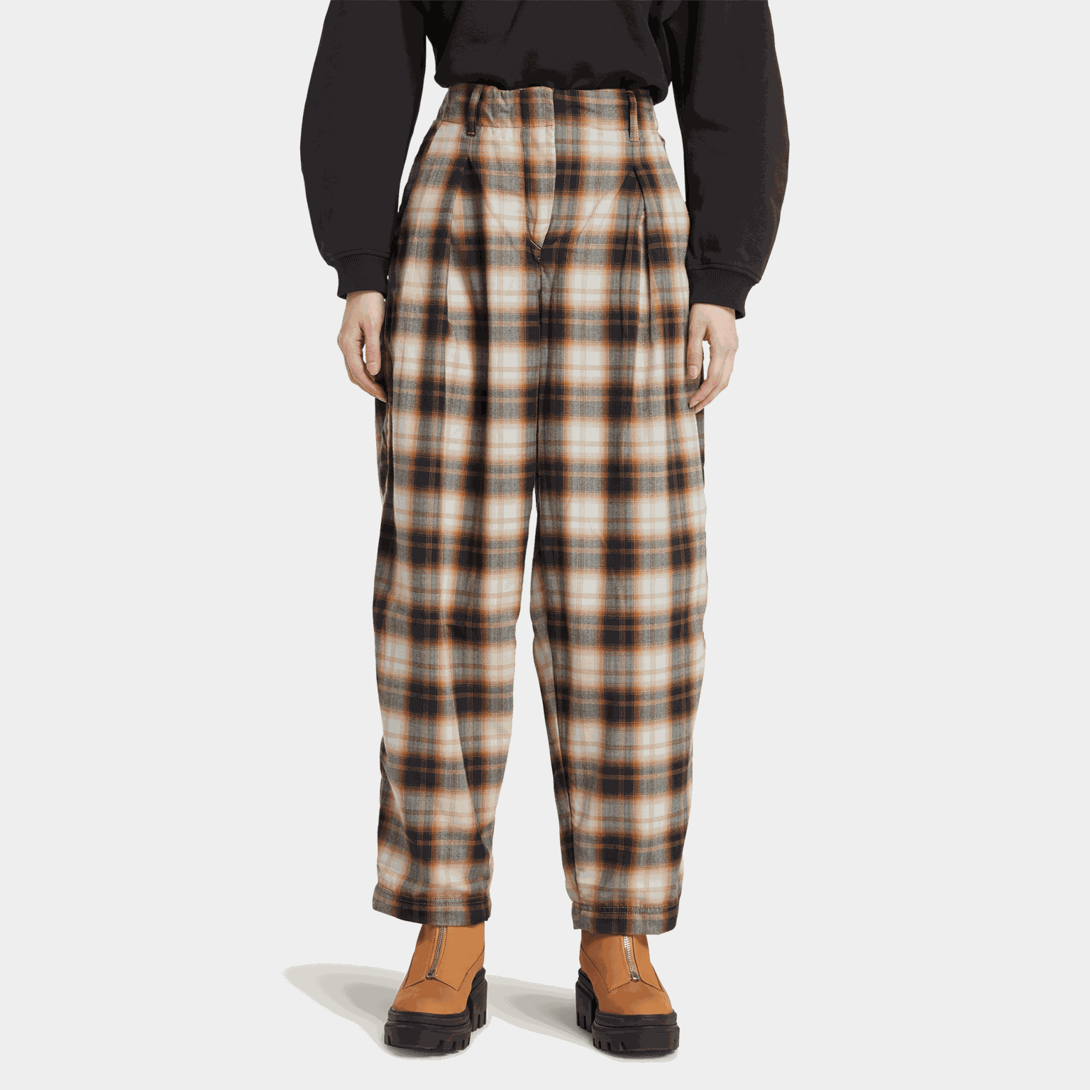 Plaid Pant, byxor, dam - full image 1