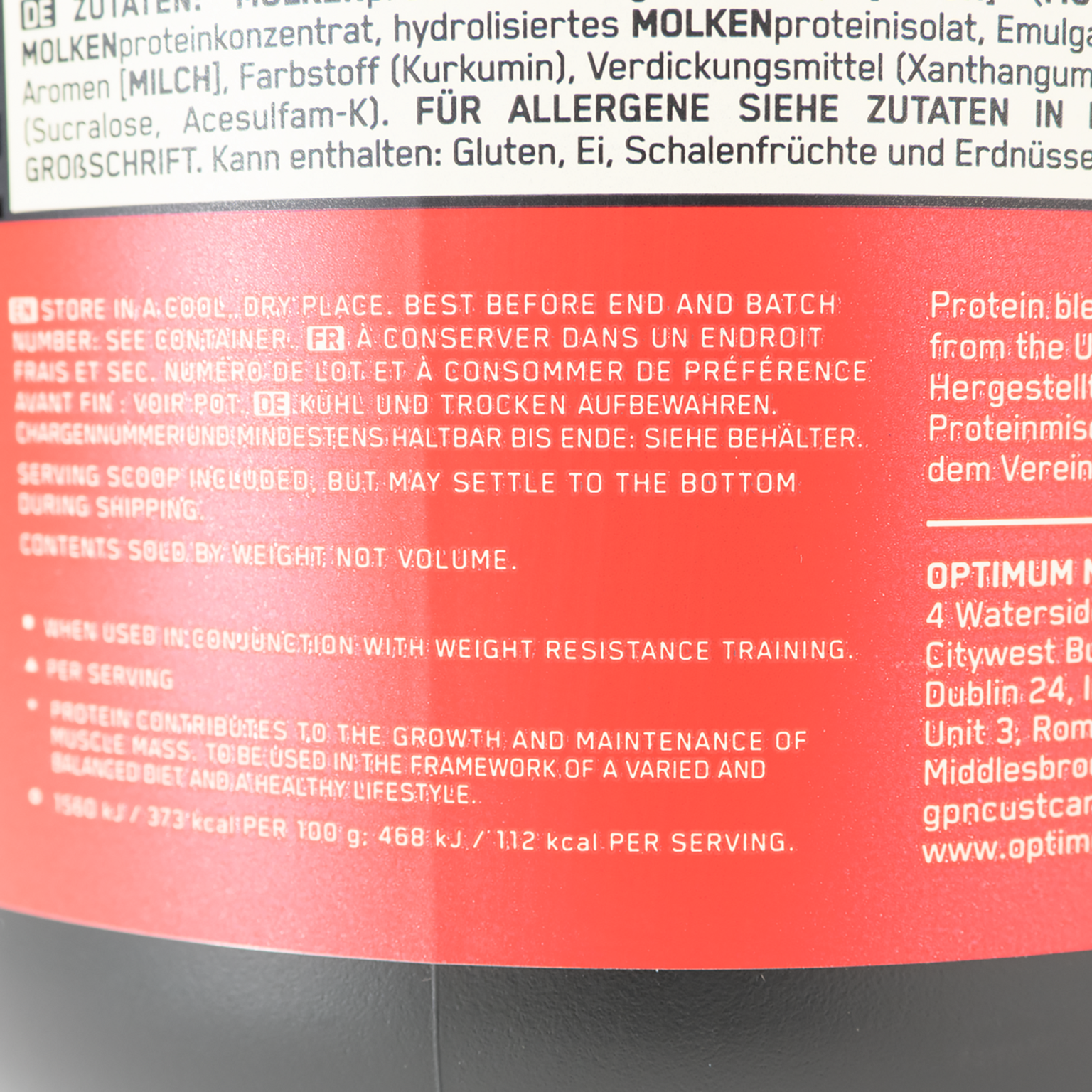 100 % Whey Gold Standard 908 g, proteinpulver - full image 4