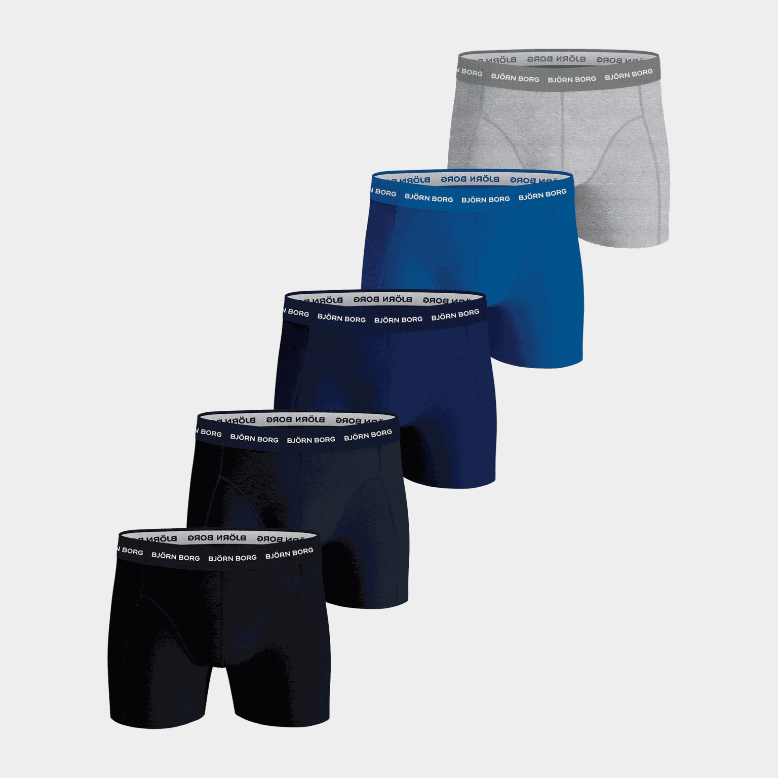Cotton Stretch Boxer 5-pack, boxershorts, herr - full image 1