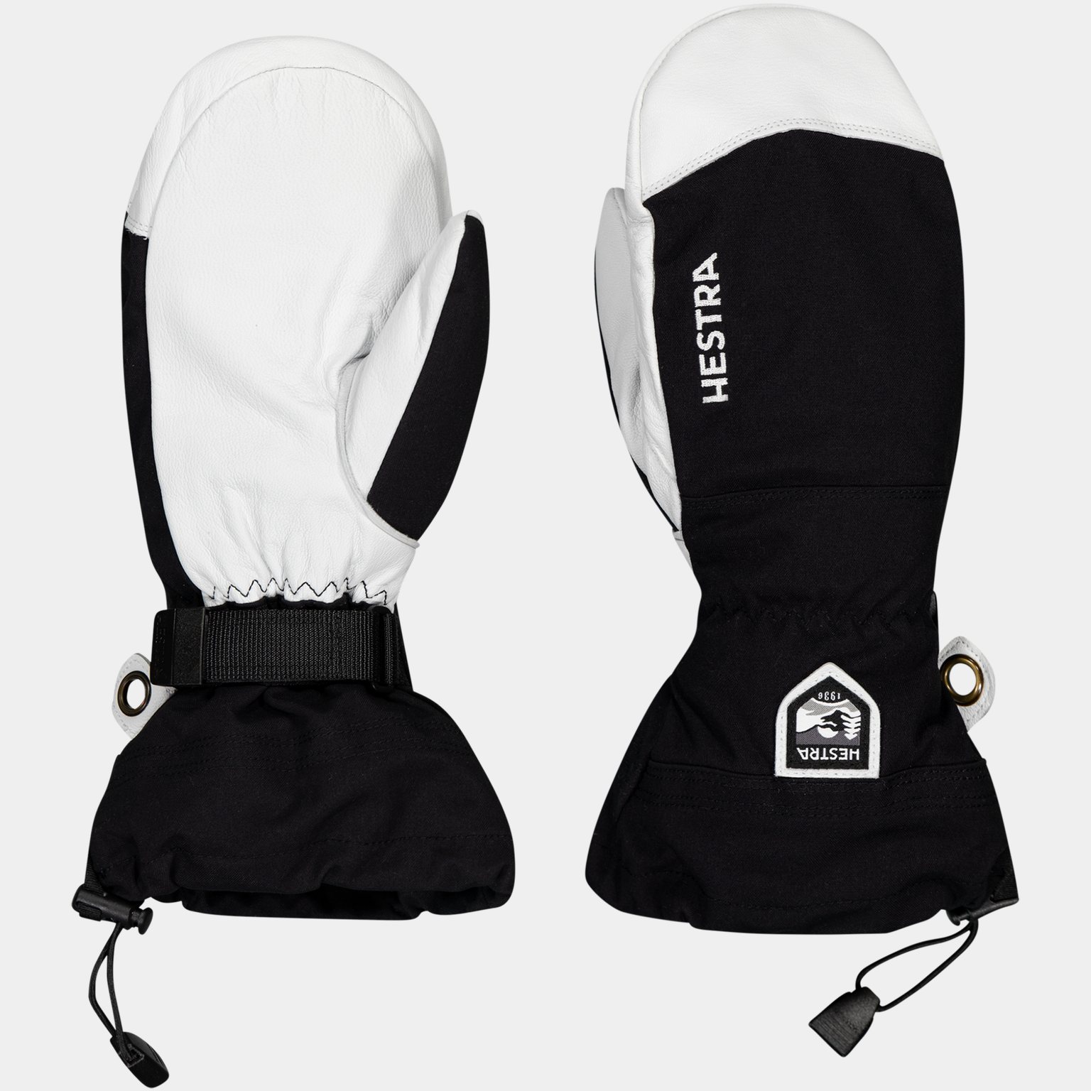 Alpine Mitten Army leather Heli ski 25/26, skidvante - full image 1