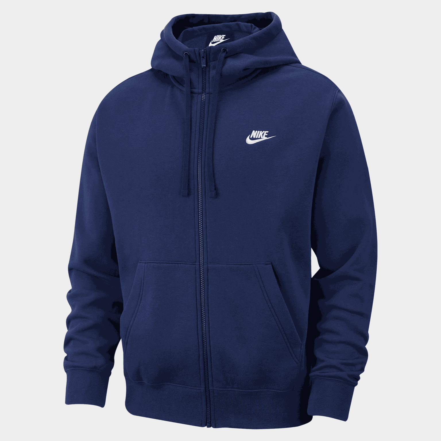 Club Hoody Full Zip, huvjacka herr - full image 4