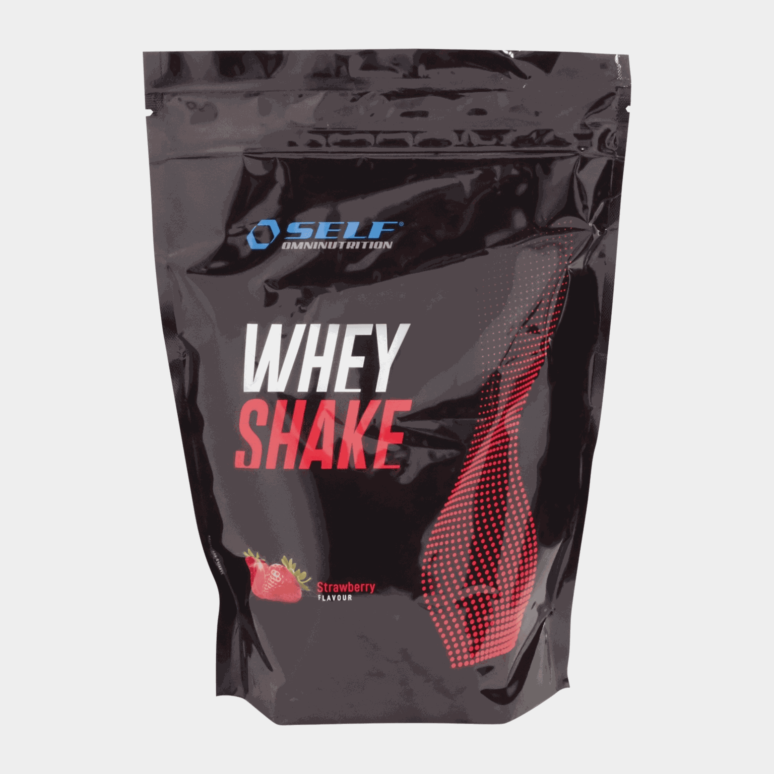 Whey Shake Strawberry 1 kg, proteinpulver - full image 2