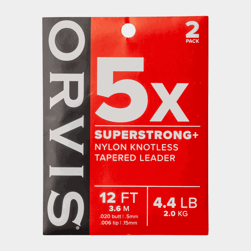 Super Strong Plus Leaders 12' 5x, tafs - full image 1