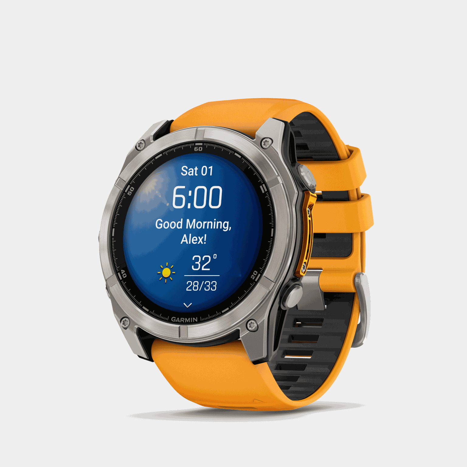 fenix 8 – 51mm, AMOLED, safir, titan, smartklocka - full image 2