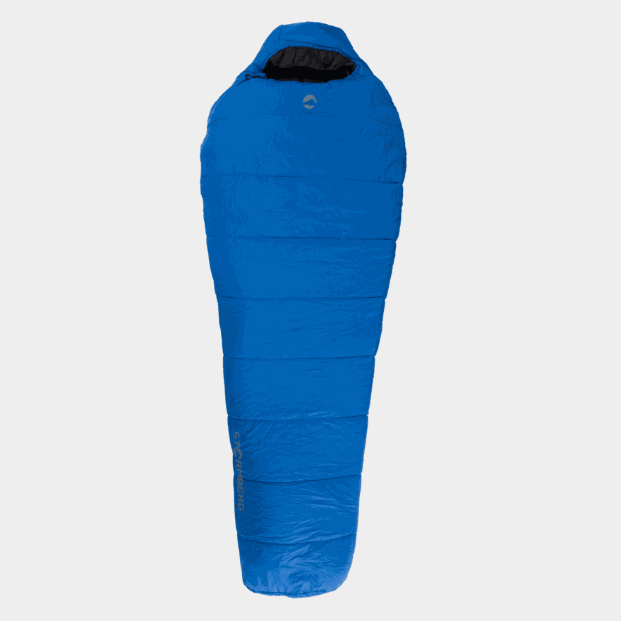 Bergly Long Sleeping Bag +5, sovsäck - Sovsäckar - Blå | XXL