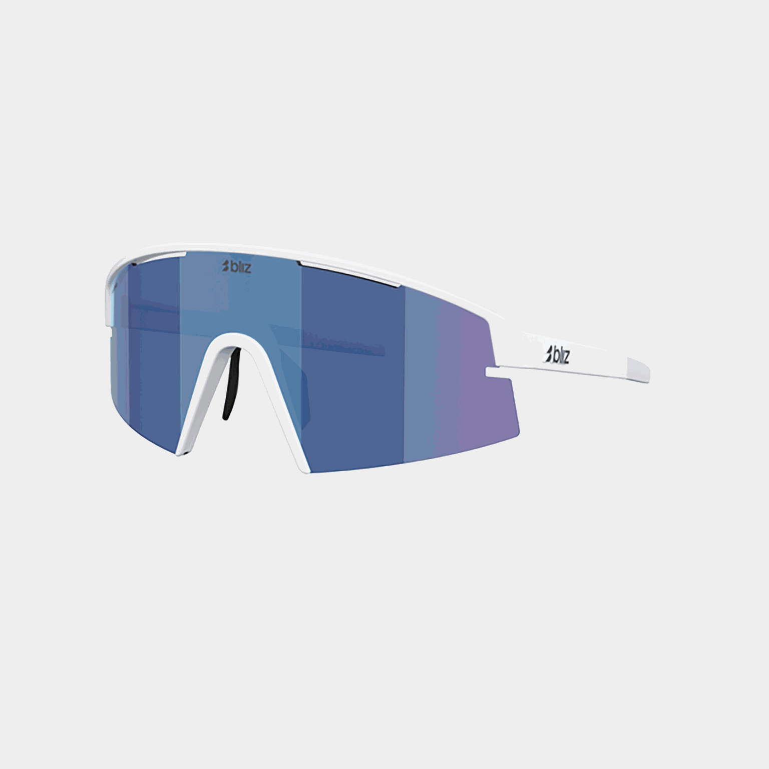 P006 MATTE WHITE SMOKE BLUE MULTI, solglasögon, sportglasögon, unisex - full image 1