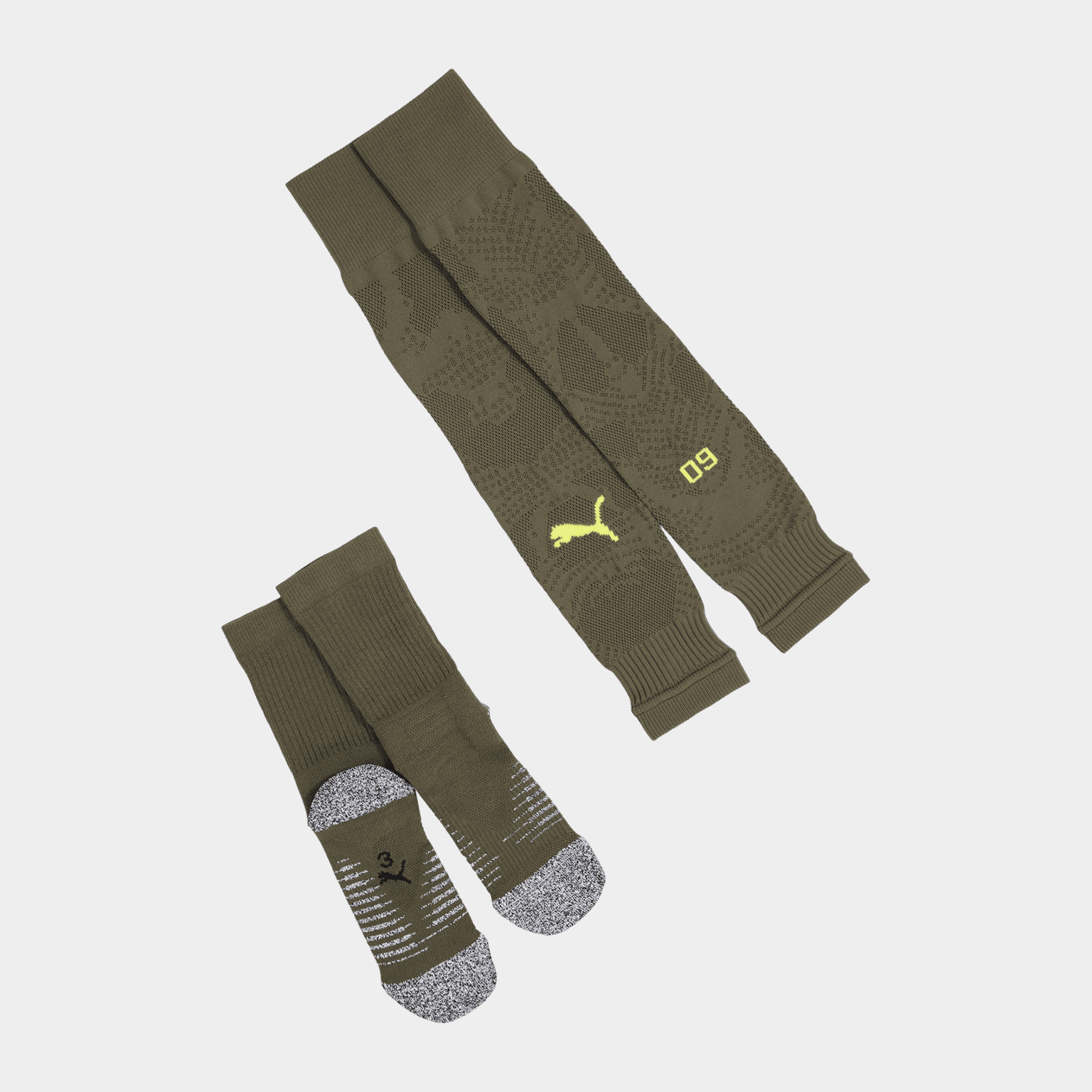 Team BVB GK Gra, fotbollsstrumpor, unisex - full image 1