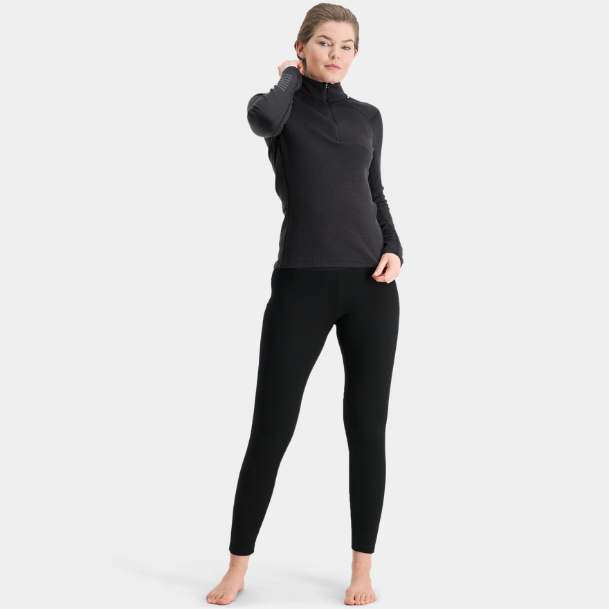 Lifa Merino Midweight 1/2 Zip, ulltröja dam - full image 4