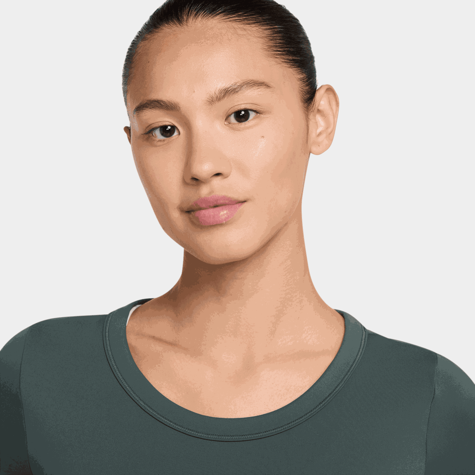 One Fitted Dri-FIT Short Sleeve Top, t-shirt, dam - full image 3