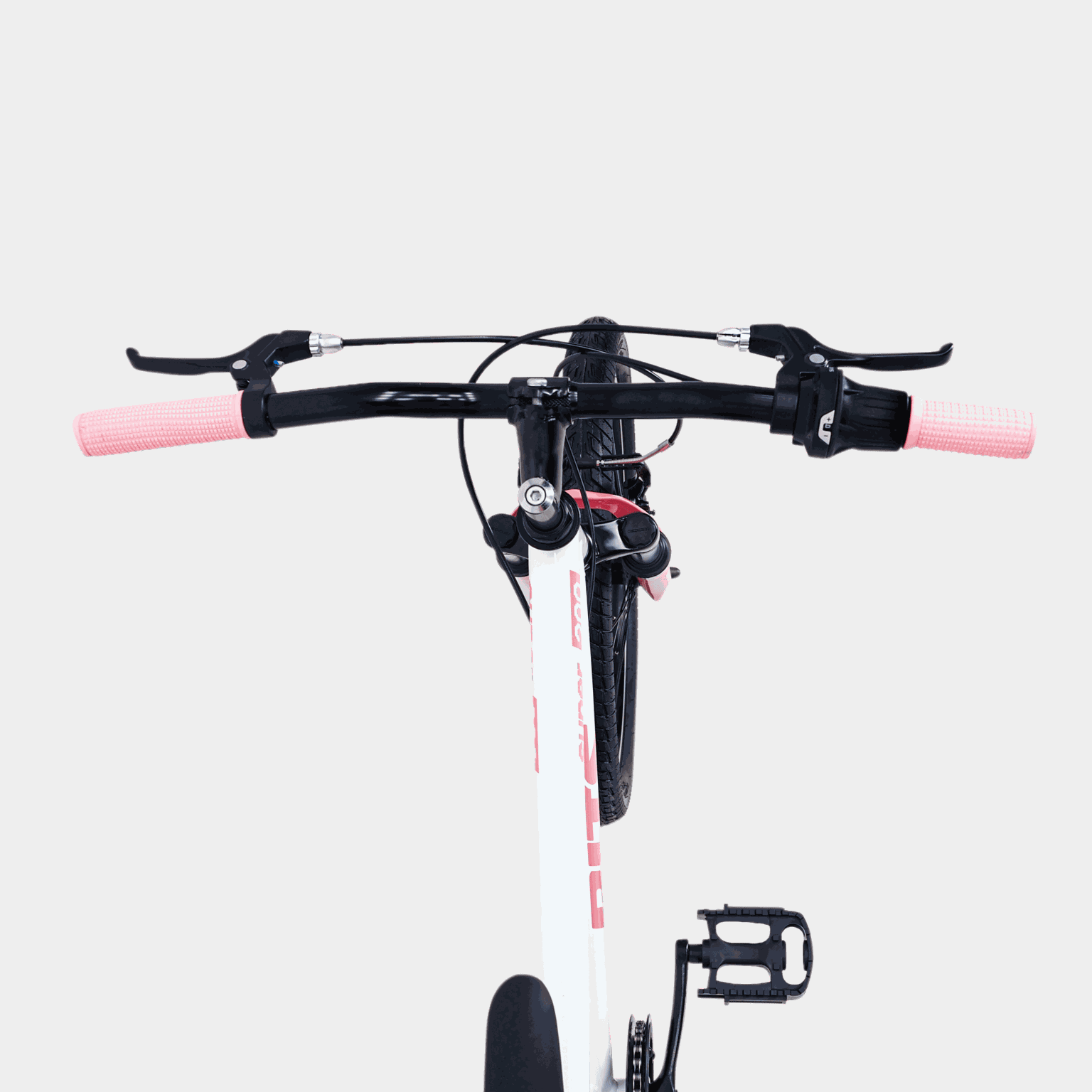 Super 200 EU WHITE/CYAN 25, barncykel, 5–8 år - full image 4