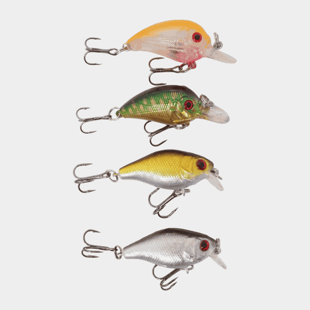 CRANK PACK INC. BOX 3-5CM 3-5CM, wobblerset - Dragset