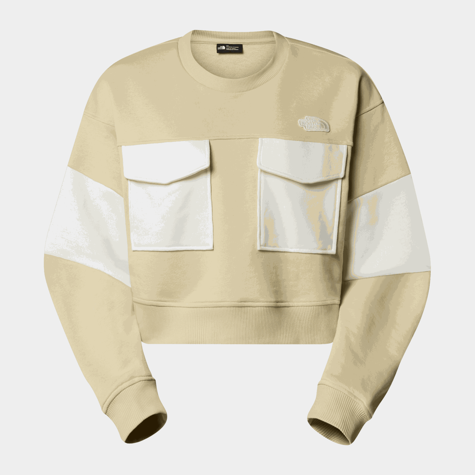 Terry Oversized Cropped Crew - full image 1