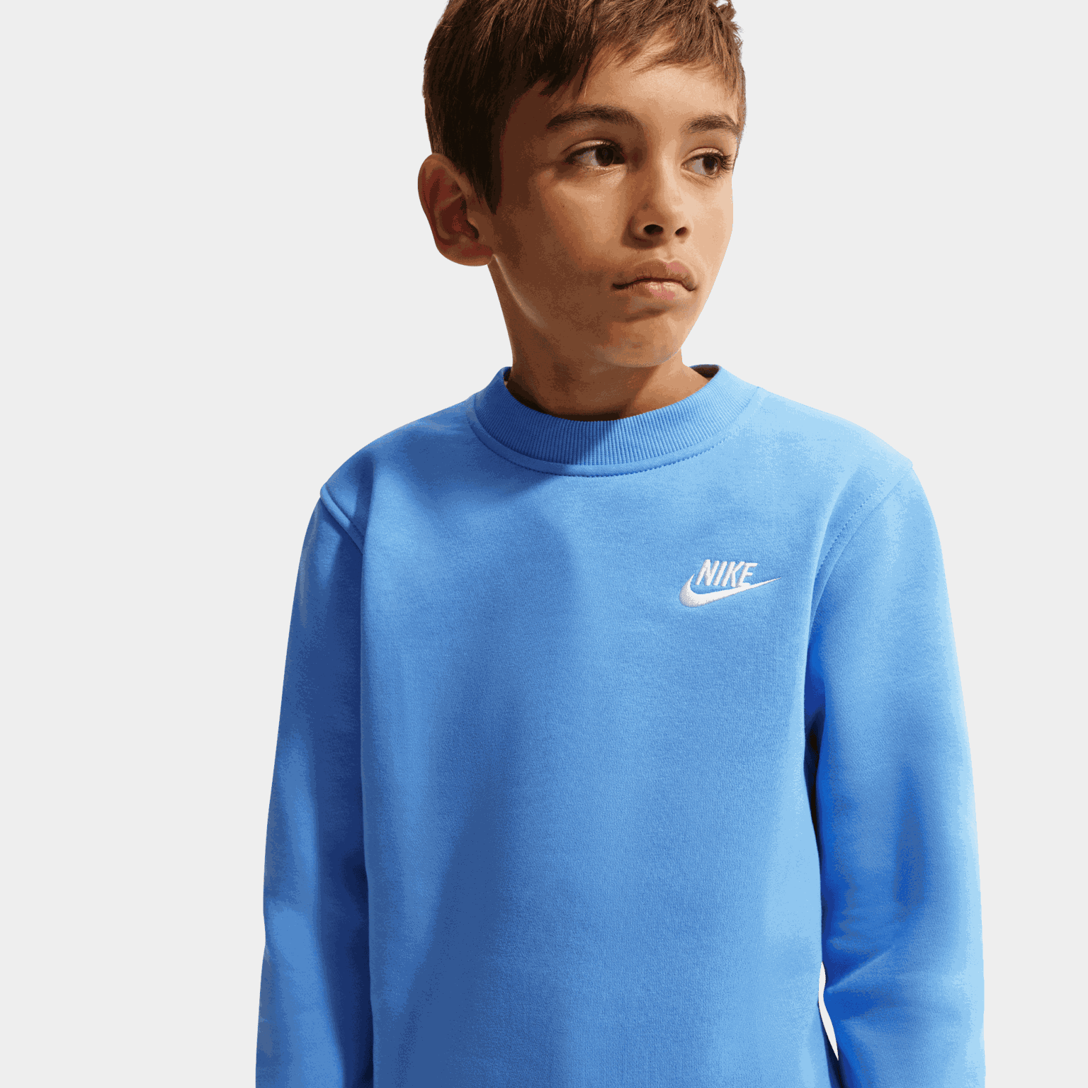 Sportswear Club Fleece Crewneck, Tröja, barn - full image 4
