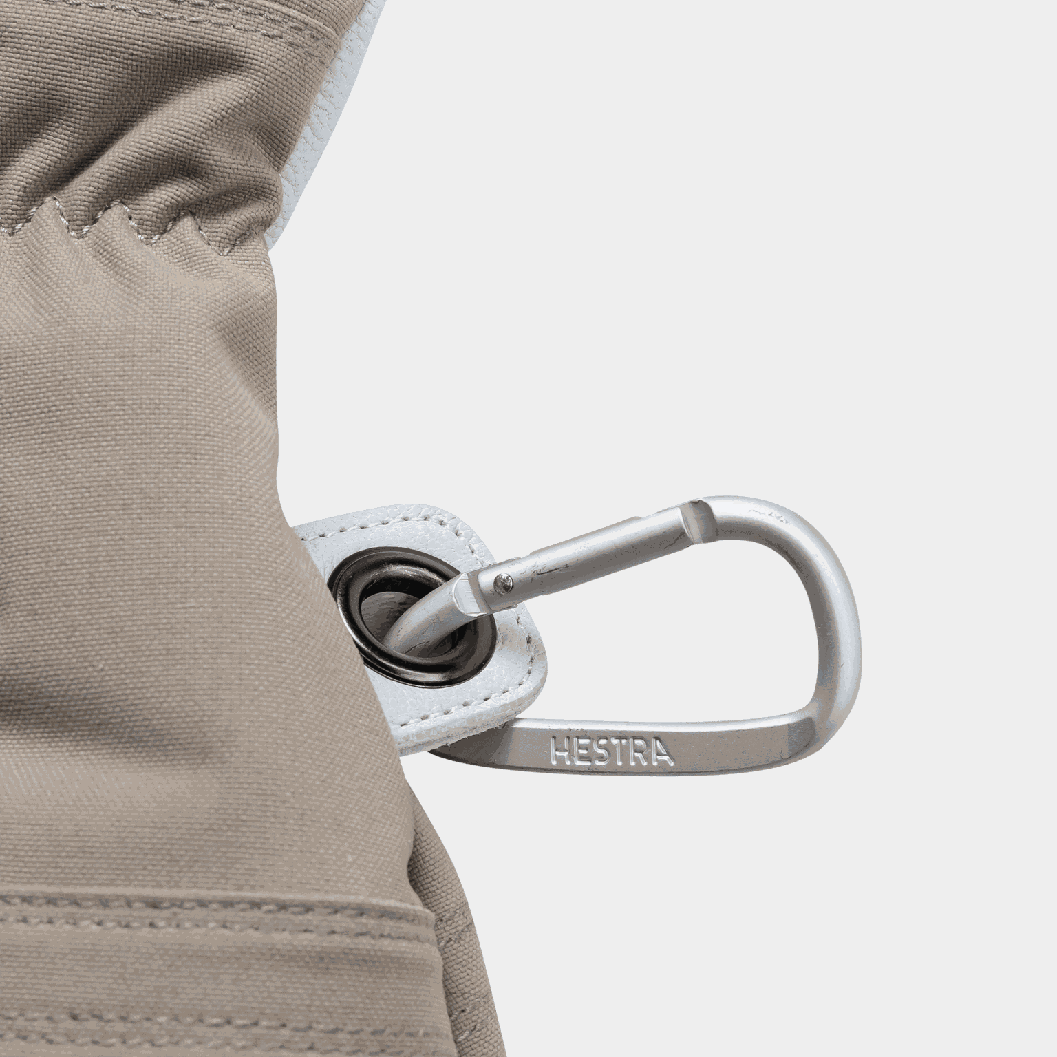 Alpine Gloves Army leather Heli ski - 5 finger 25/26, skid- och snowboardhandske - full image 3