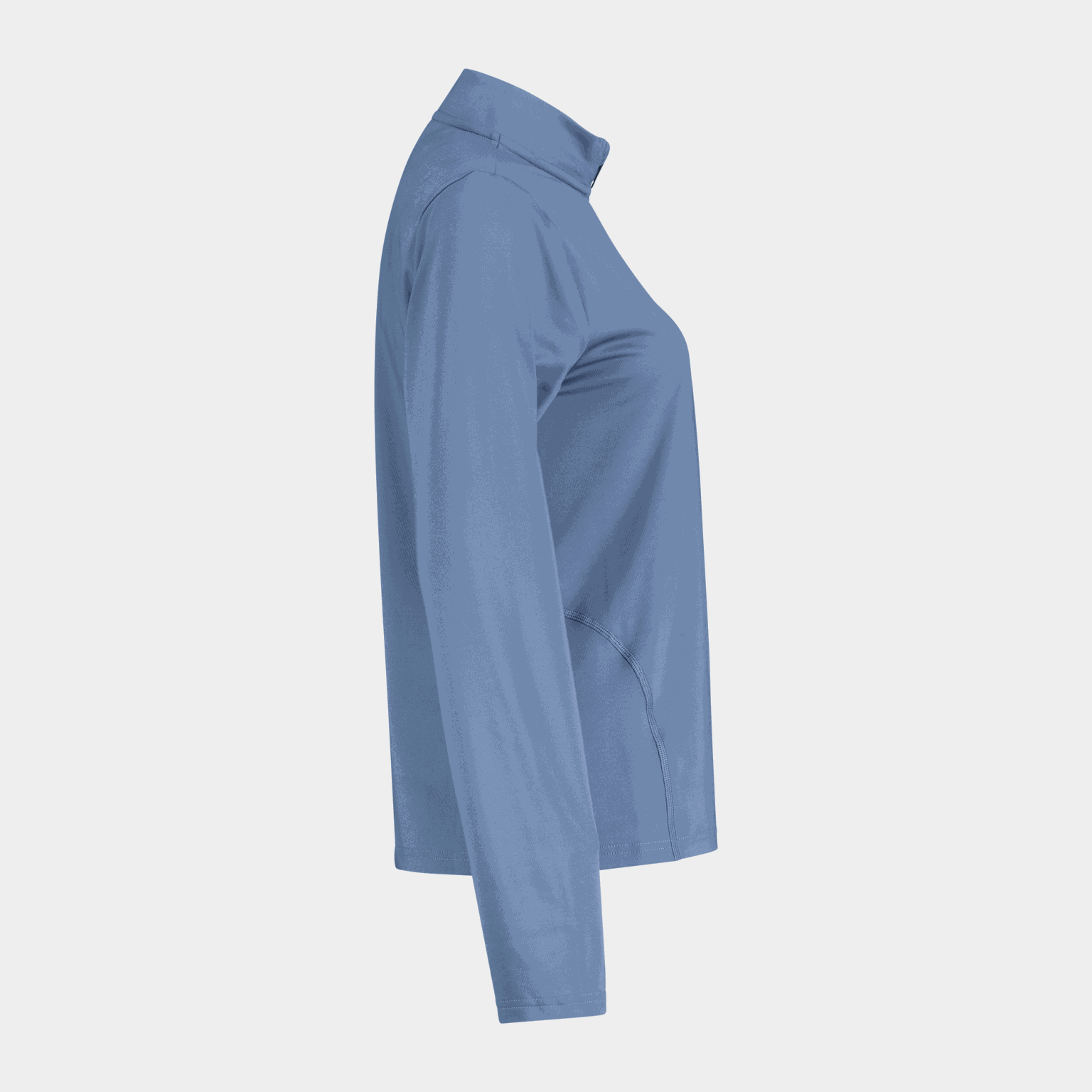 Running ¼ Zip Long Sleeve Tee, träningströja, dam - full image 3