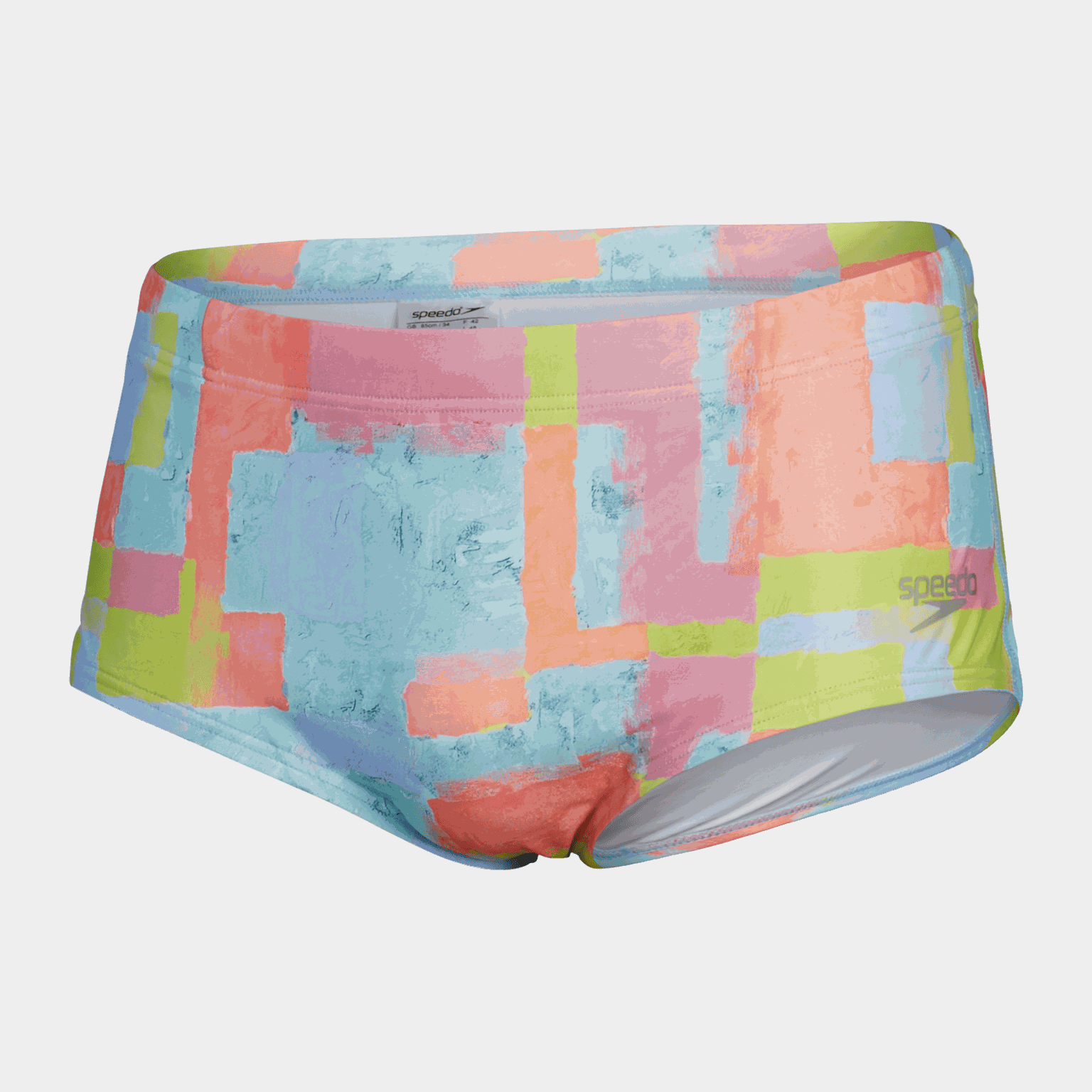 Mens 17cm Club Training Allover Digital Brief, badbyxor, herr - full image 1