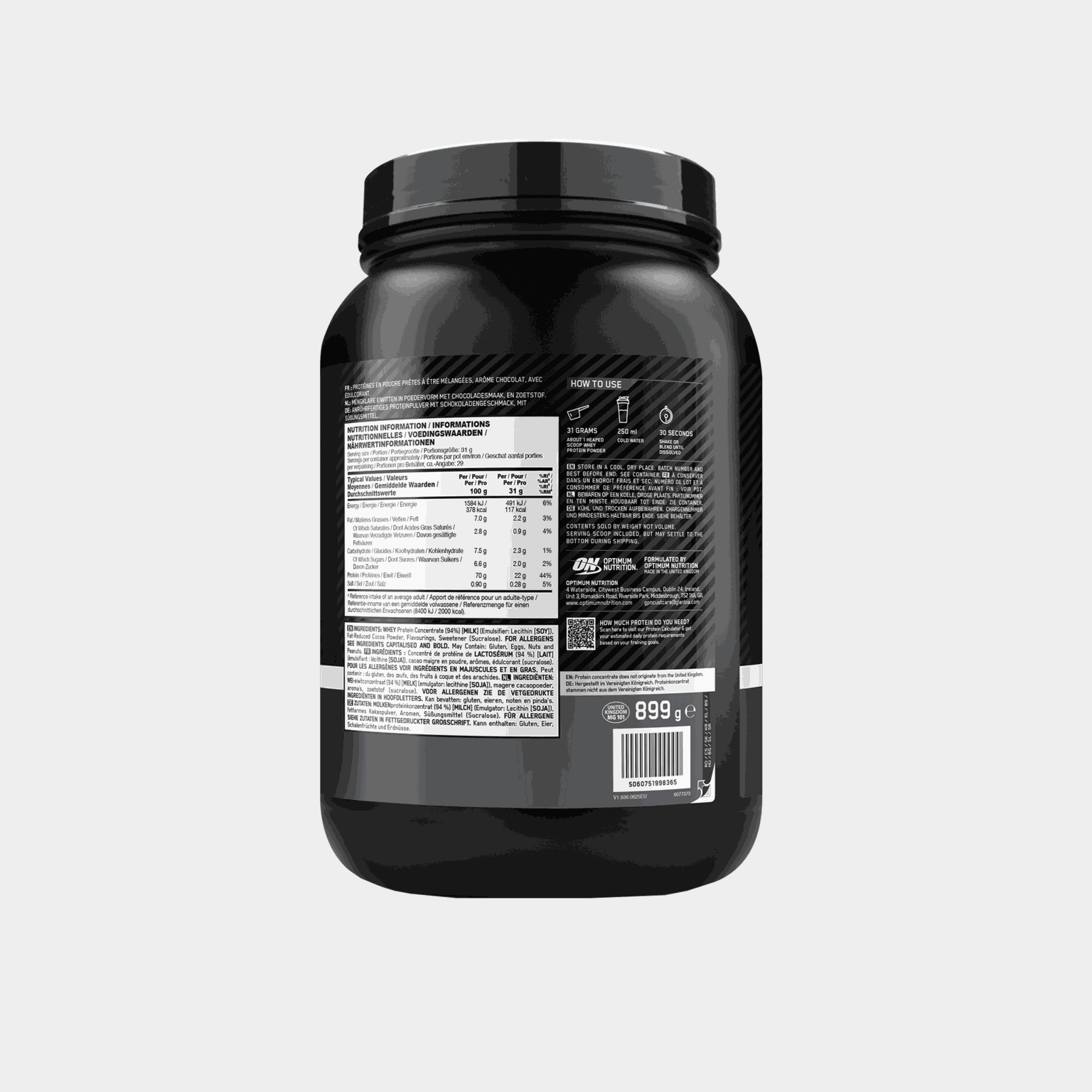 Whey Chocolate, proteinpulver - full image 4