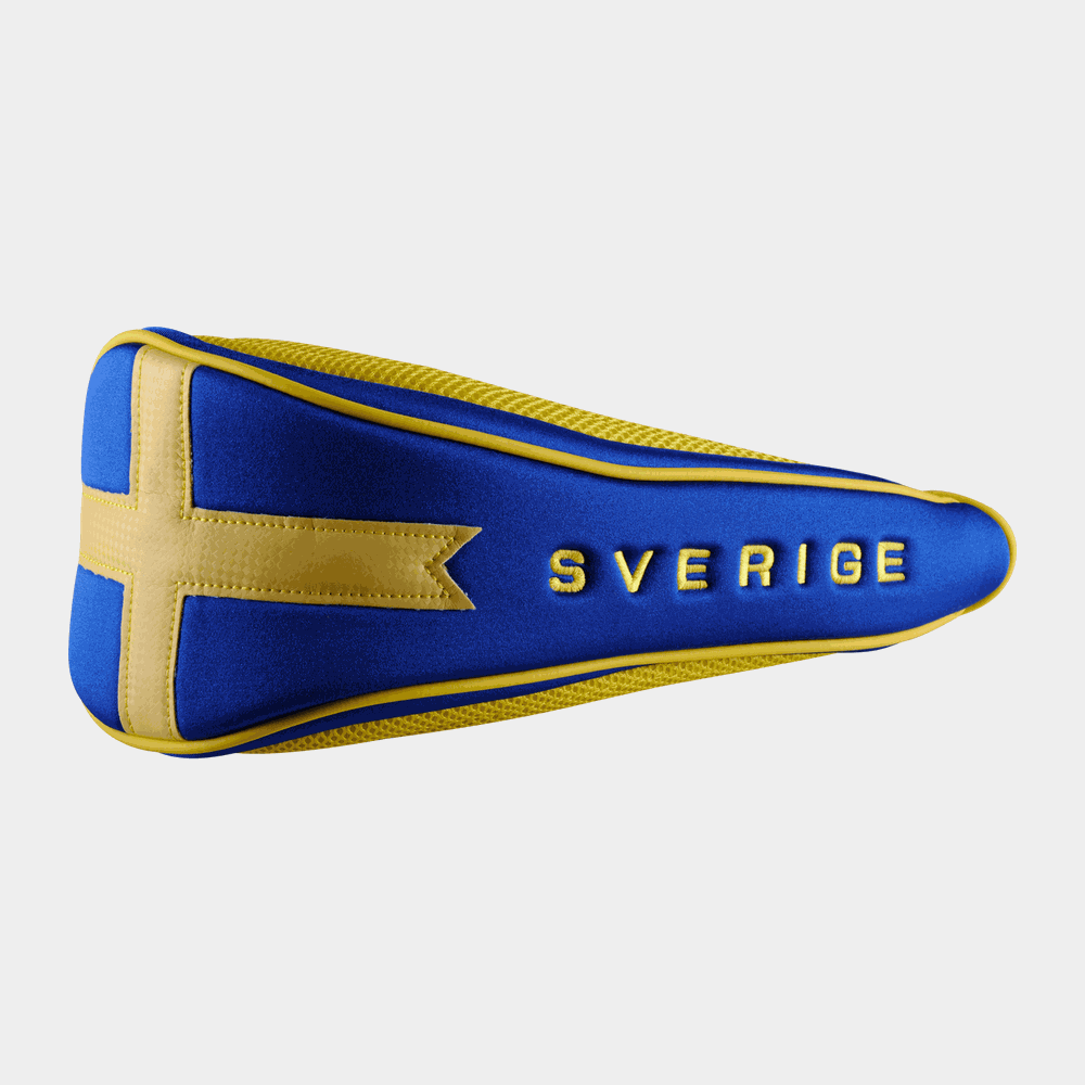 Headcover Sweden Flag Hybrid, cover till hybridklubba - full image 1