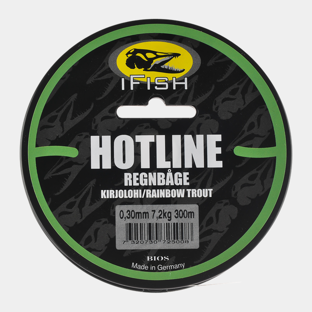 Hot Line, Regnbåge 300m 0,30mm - Fiskelina- & Tafs