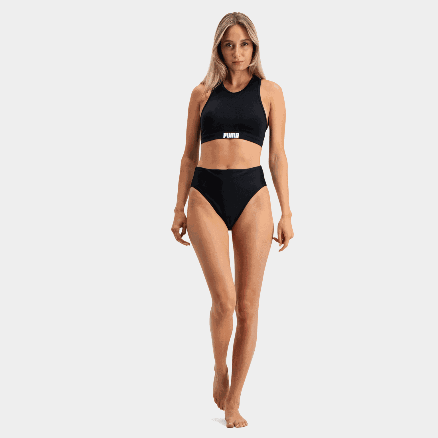 Swim High Waist Brief 1p, bikinibotten, dam - full image 3