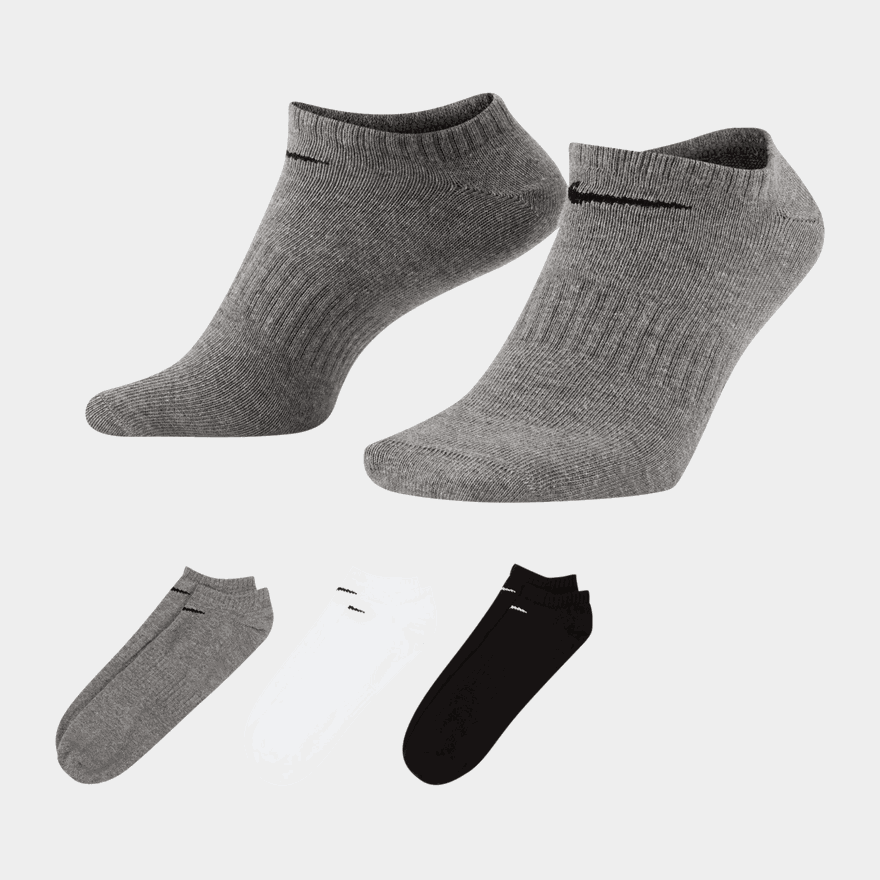 3 Pack No Show Socks, strumpor, herr - full image 1