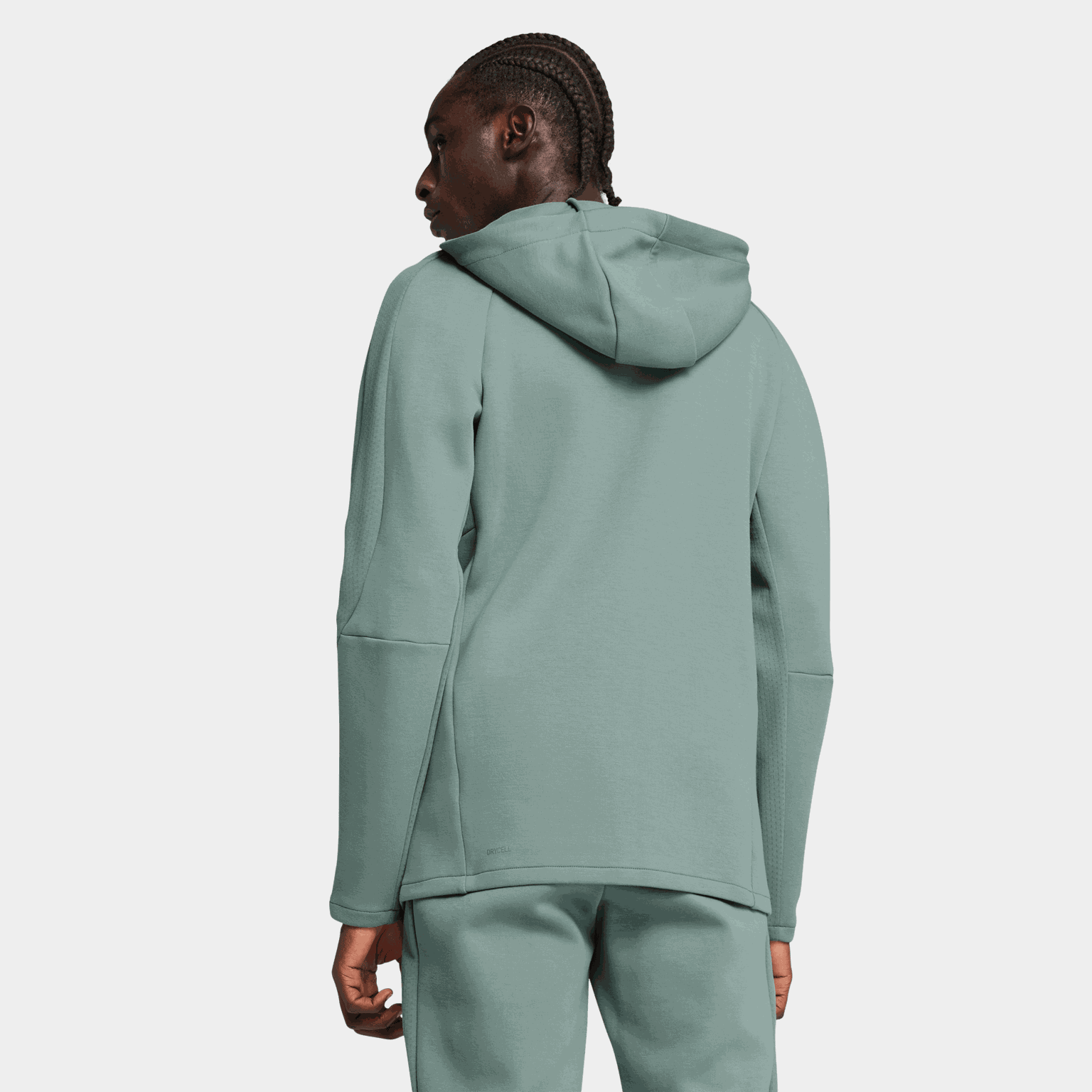 Evostripe Full-Zip Hoodie DK, huvjacka, herr - full image 2