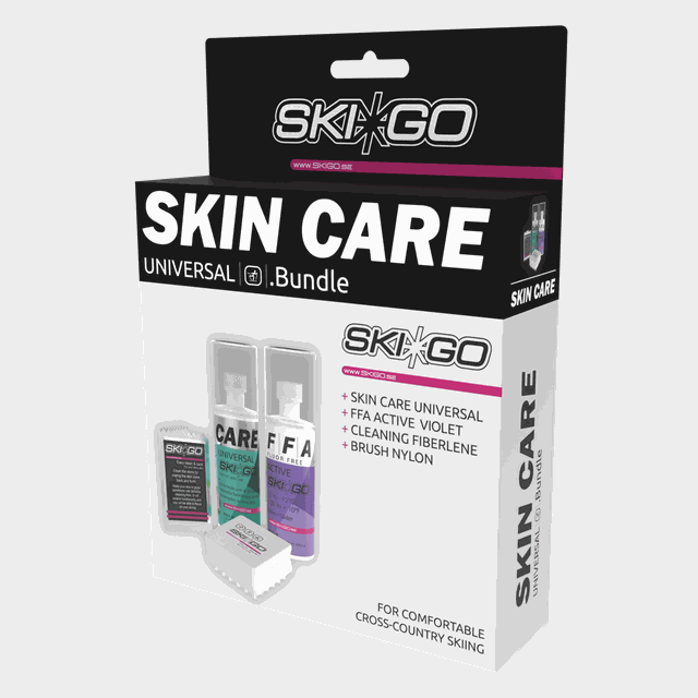 Ski Go Skin Kit 25/26, underhållsset – stighudsskidor - Rengöring