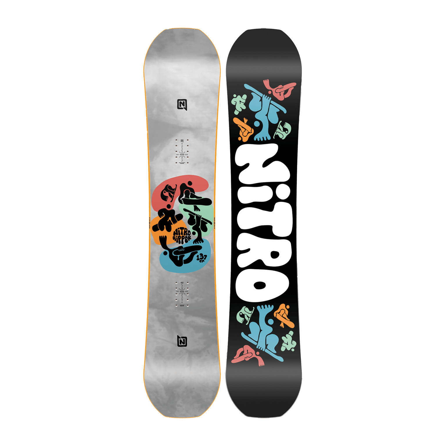 Snowboard Stiga Wild NL Pour Enfants (dès 5 Ans) – Apprendre En S'amusant, Fixations Réglables, Pied Gauche Ou Droit