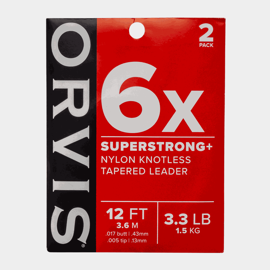 Super Strong Plus Leaders 12' 6x, tafs - full image 1