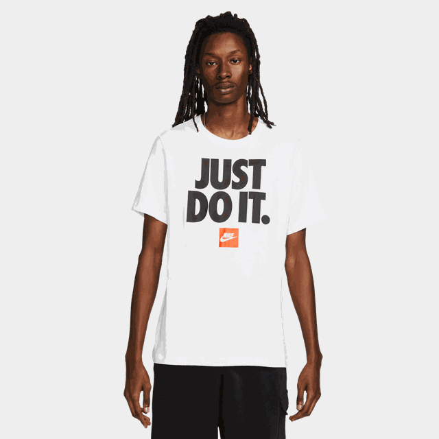 Just Do It Verbiage Tee, t-shirt herr - Fritids-T-Shirt