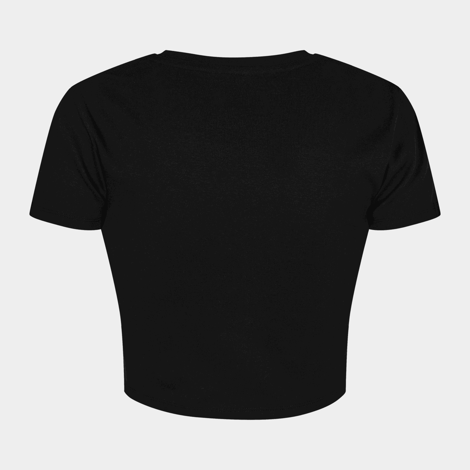 Crop Top Tee, kort t-shirt, dam - full image 4