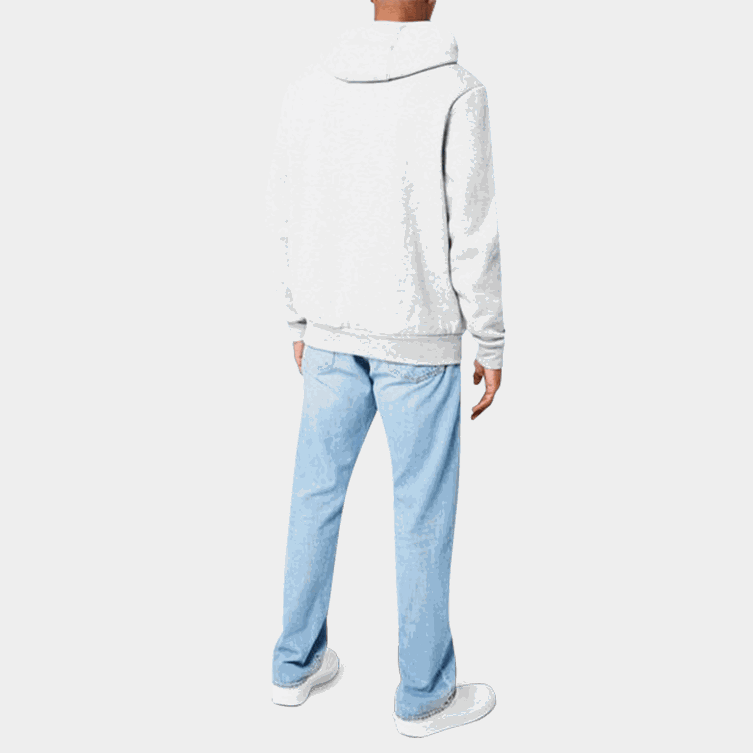 Fleece Hoodie, huvtröja, herr - full image 3