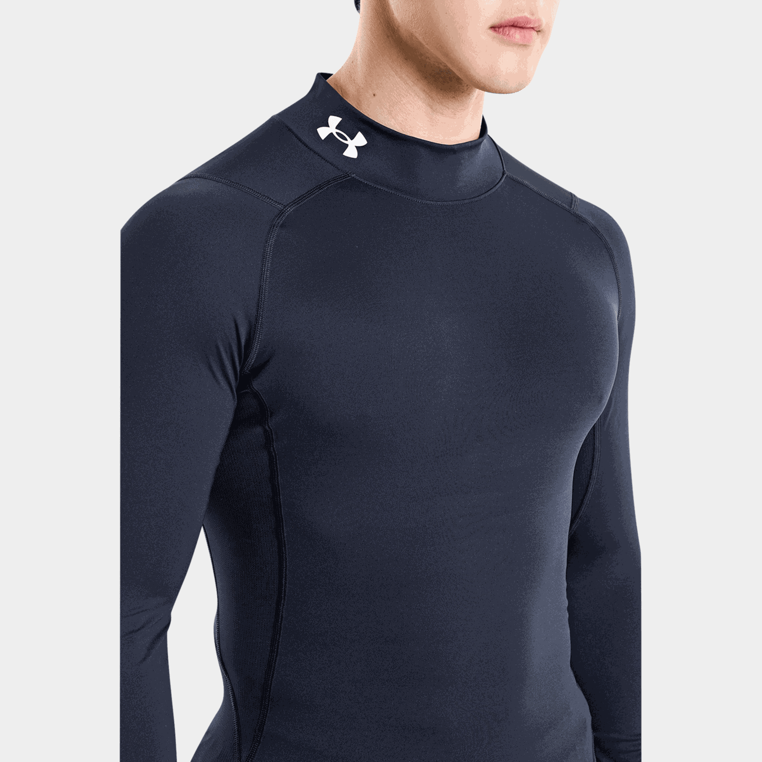 HeatGear Core Mock, kompressionströja, herr - full image 4