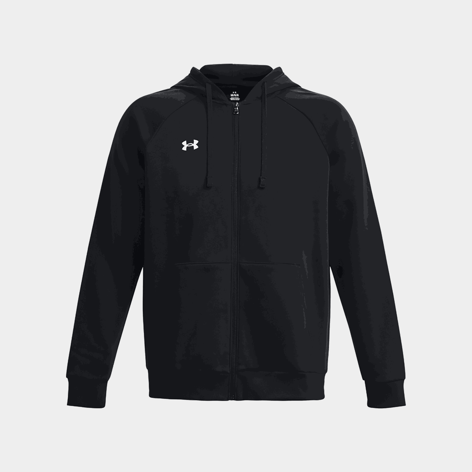 Rival Fleece Full Zip Hoodie, huvjacka, herr - full image 4