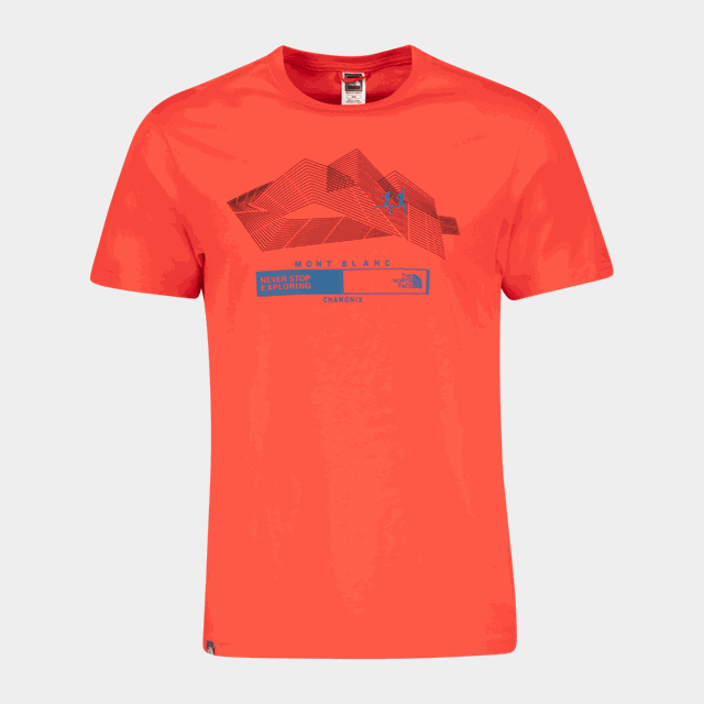 Chamonix Ss Tee - Fritids-T-Shirt